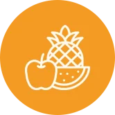 Frutas naturales ilustradas